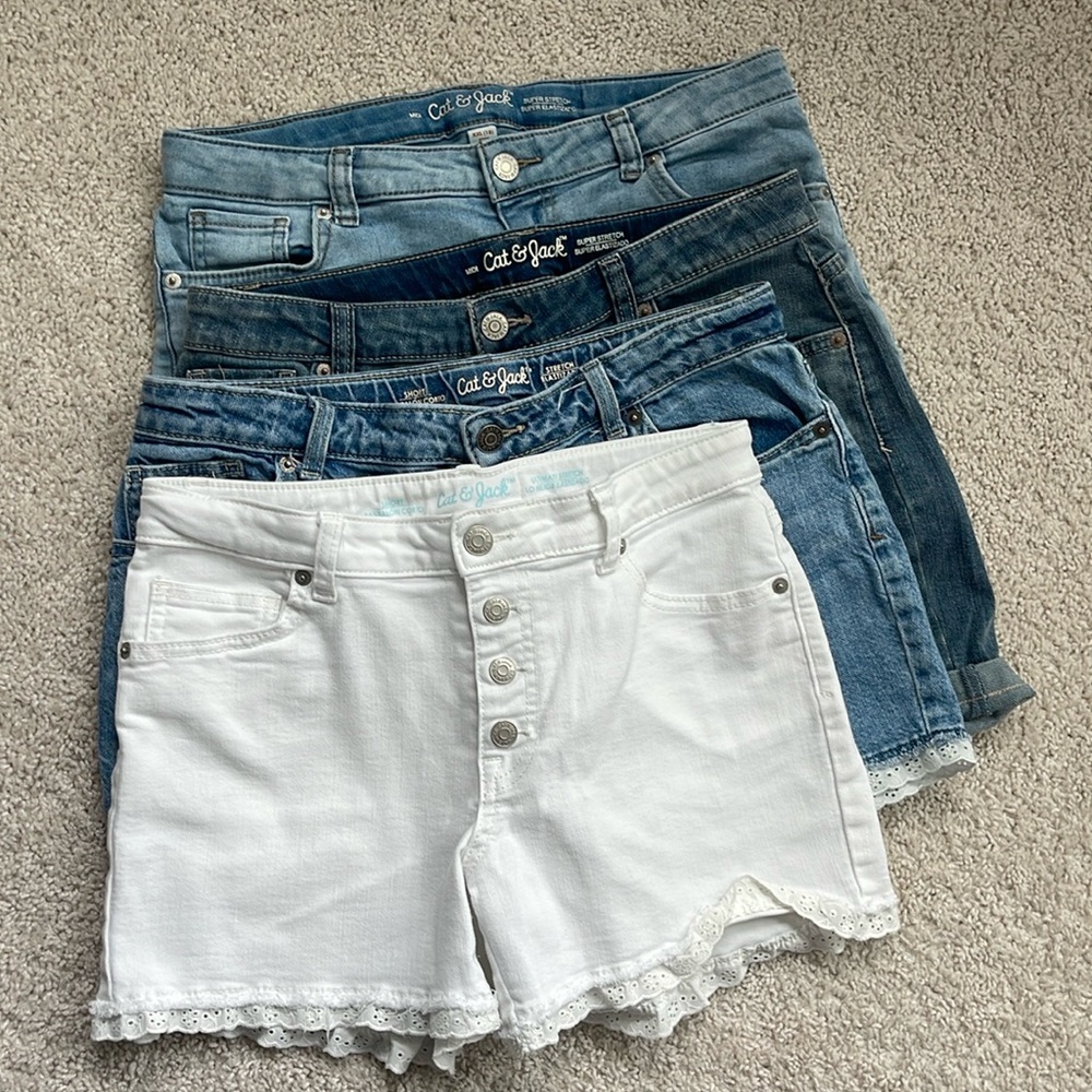 Cat & Jack Shorts- 4 pairs